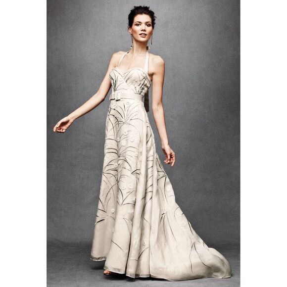 Anthropologie x BHLDN Trumpeted Pavot Gown